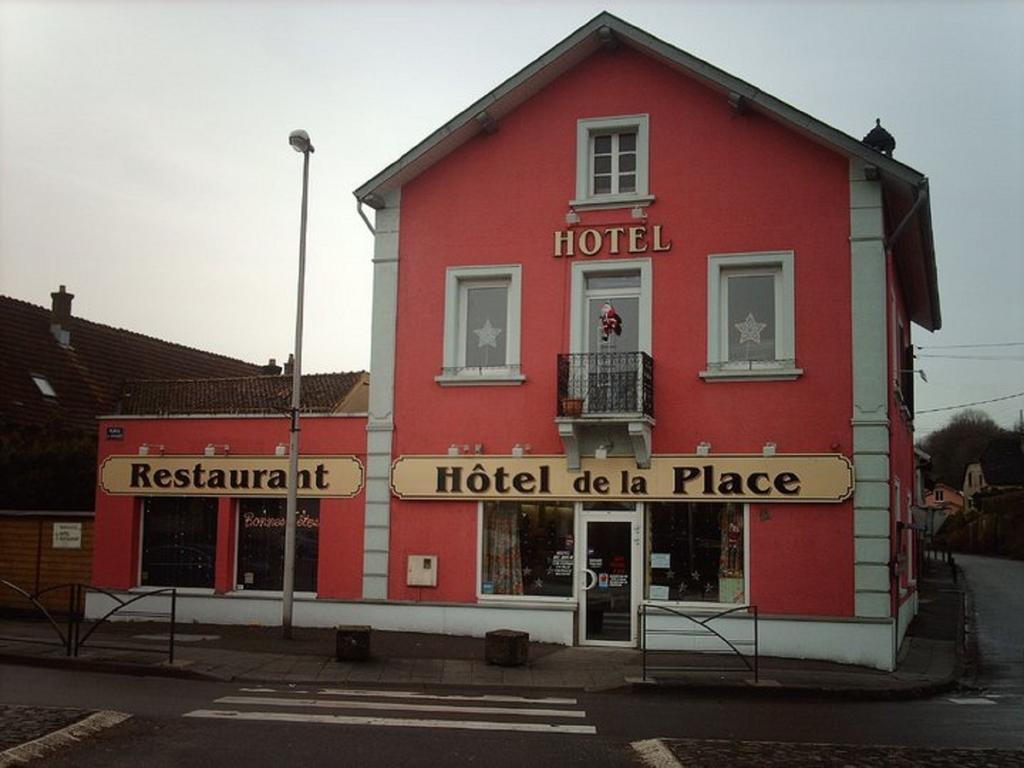 Pension Hotel Restaurant De La Place Voujeaucourt Екстериор снимка