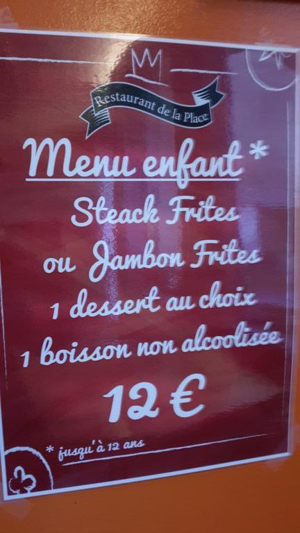 Pension Hotel Restaurant De La Place Voujeaucourt Екстериор снимка