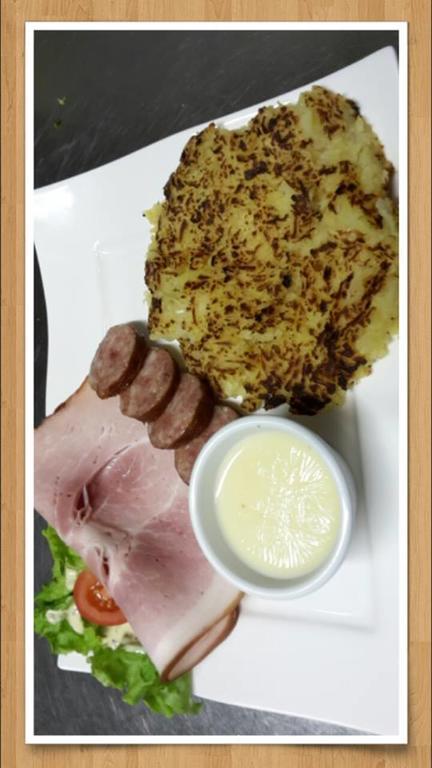 Pension Hotel Restaurant De La Place Voujeaucourt Екстериор снимка